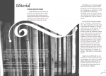 Maquetació de doble pàgina interior del número 1 de la revista Siwsiwez - Editorial